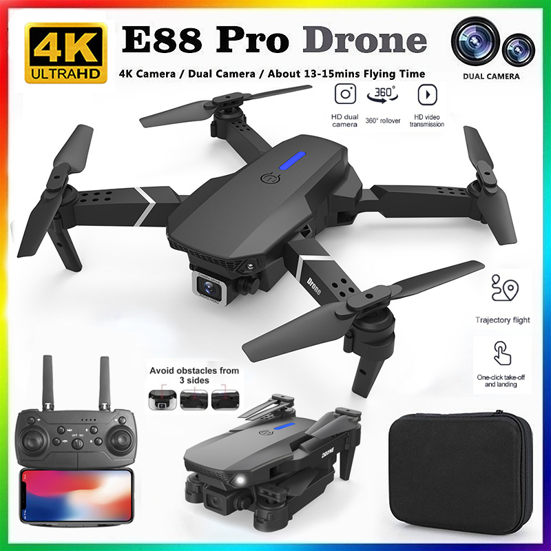 Drone Ae Rc - 2026 NEW E88 Professional HD 4K