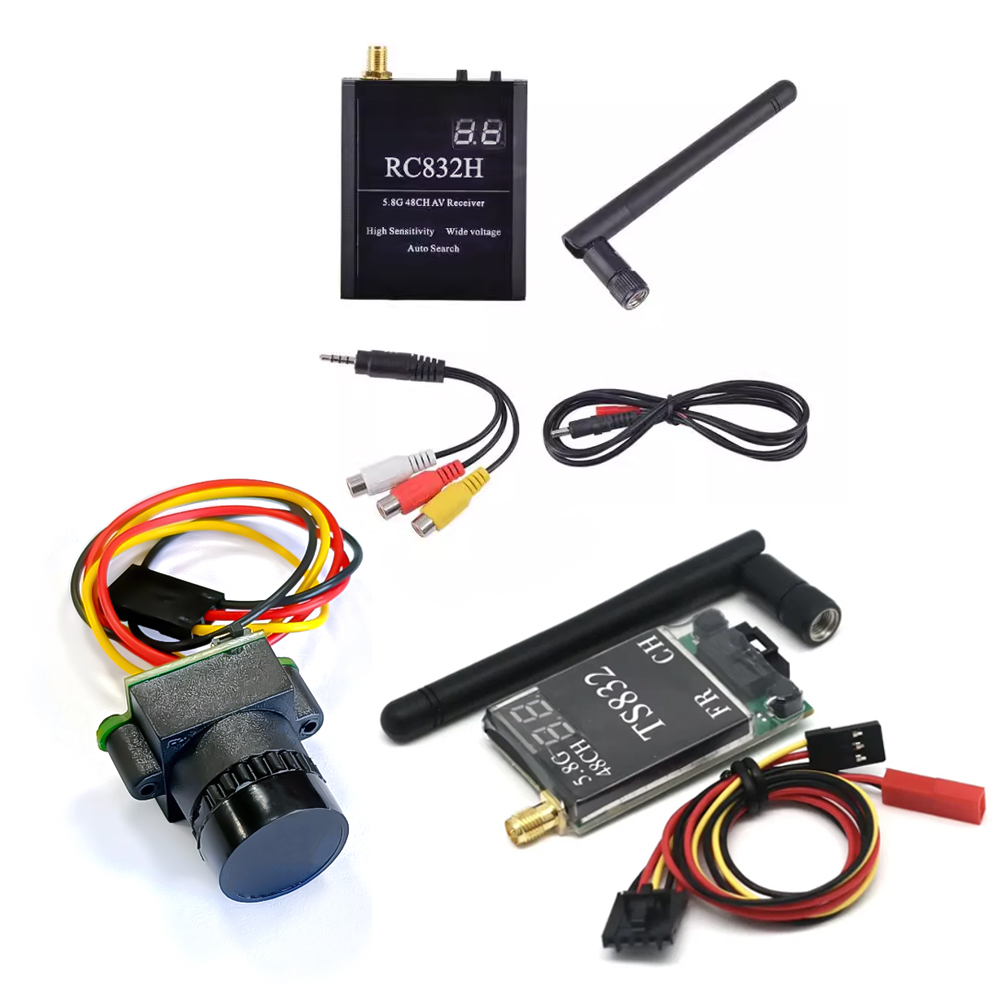 Drone Ae Rc - TS832 Receiver +RC832 +1000TVL camera 48CH