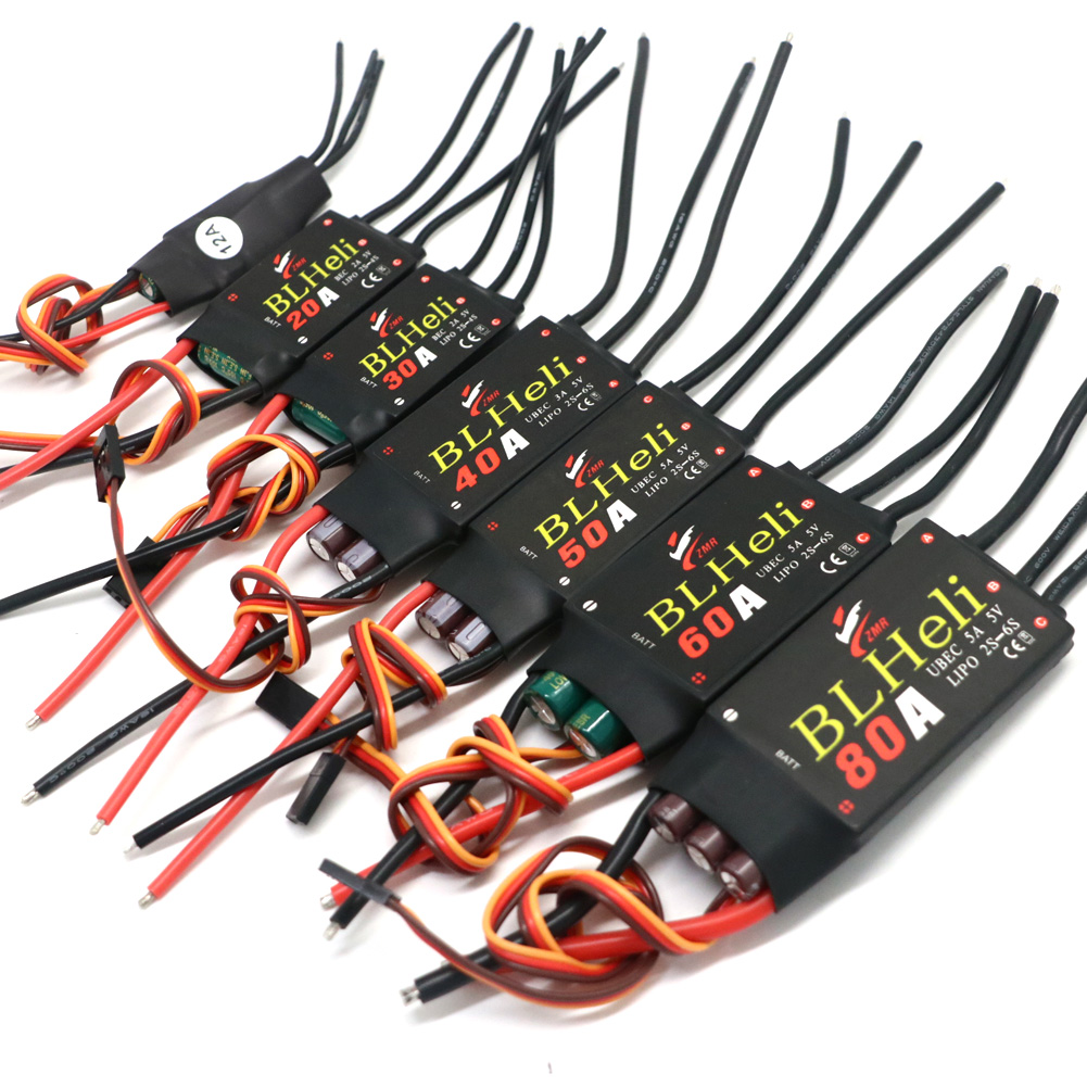 Drone With Rc Controller - BLHeli Brushless ESC 80A 12A 20A