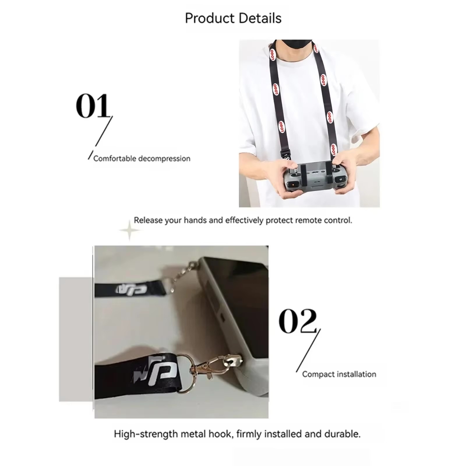Lanyard for DJI RC & RC 2 & RC - Drone Rc Belt recension och pris