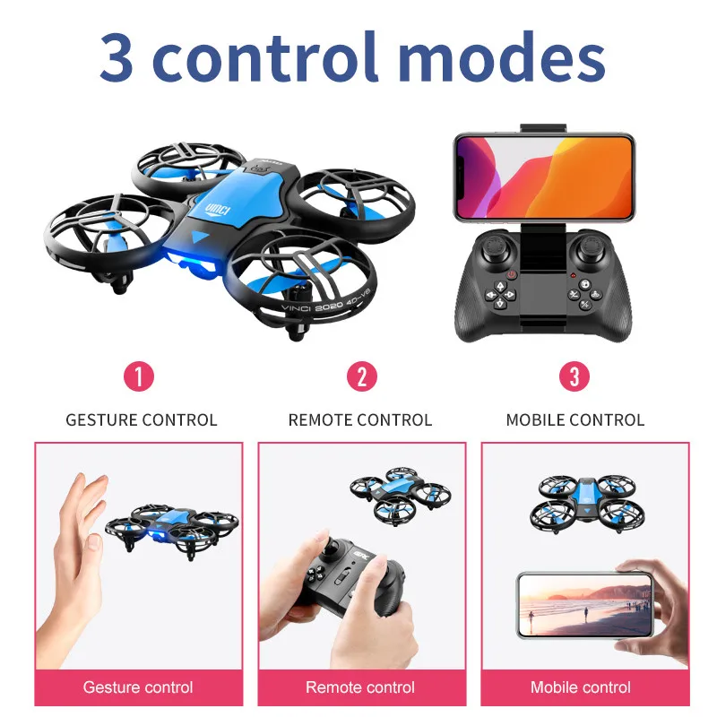V8 New Mini Drone 4K Professio - Drone Rc Helicopter With Camera recension och pris
