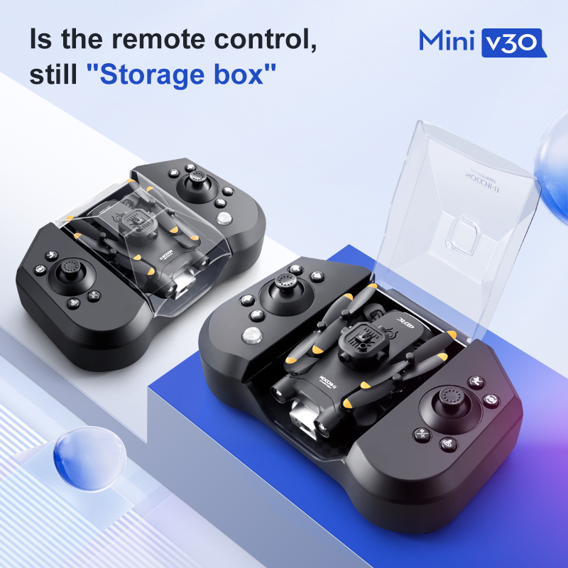 Mini V30 WiFi FPV Drone With 4 - Drone Ae Rc recension och pris
