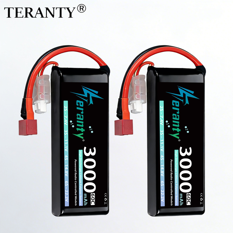 TERANTY 2S 3000mAh Lipo Batter - Drone Rc Car recension och pris