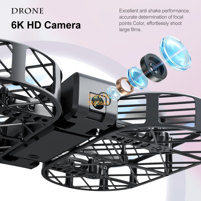 8K HD Camera 360° Protection O - Drone Rc Helicopter With Camera recension och pris