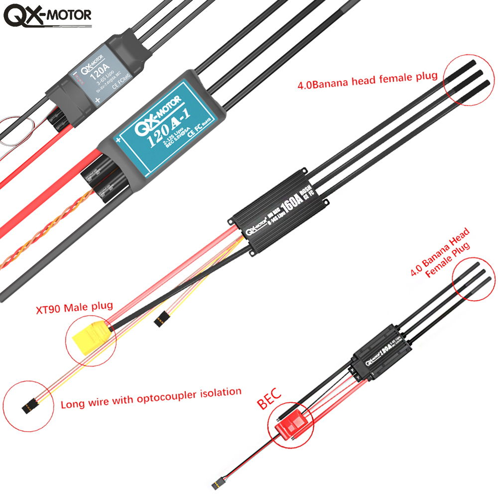 QX-MOTOR Brushless ESC series  - Drone Rc Quadcopter Controller recension och pris