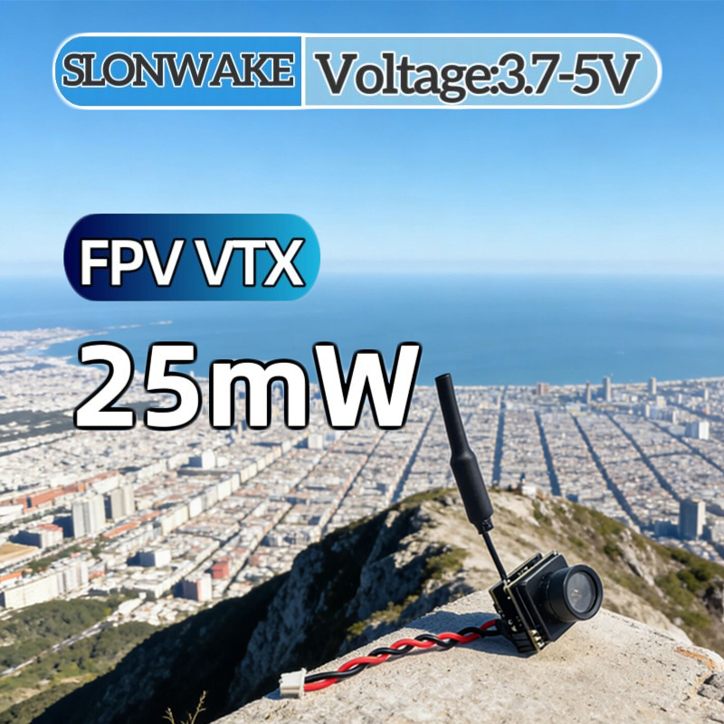 SLONWAKE FPV 25mW power simula - Drone With Rc Controller recension och pris