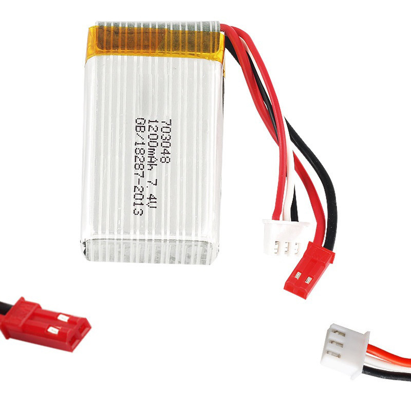 Lipo Battery 2S 7.4V 1200mAh 7 - Eachine Drone E010 recension och pris