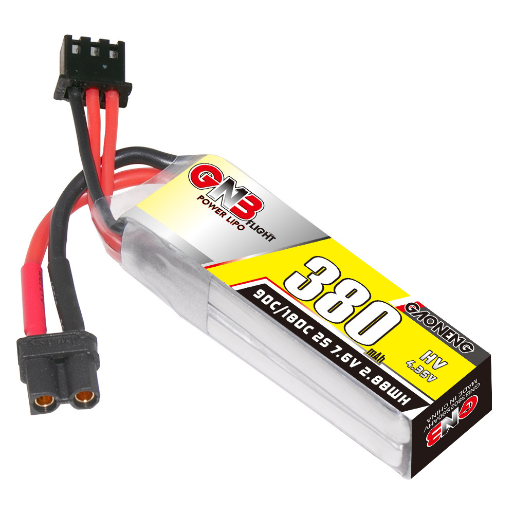 GNB 2S 7.6V 380mAh 90C/180C Li - Drone Rc Board recension och pris