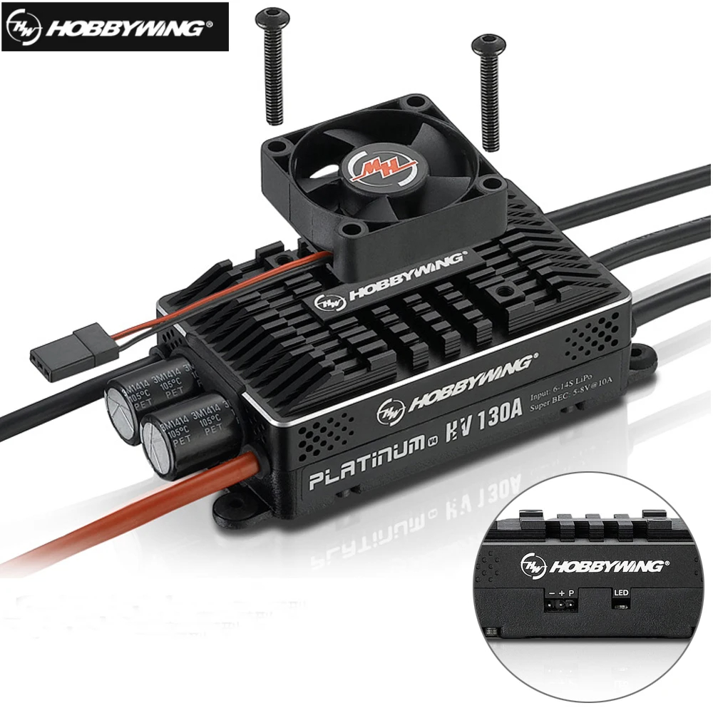 Hobbywing Platinum HV 130A SBE - Drone Rc V4 recension och pris