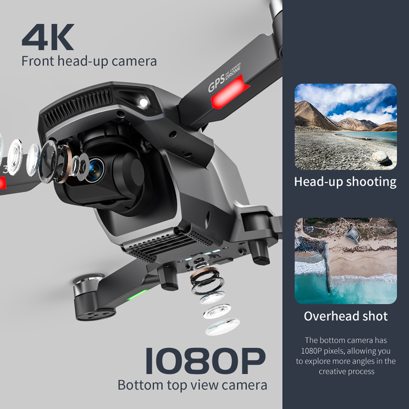 L106 Pro 3 Drone 5G WIFI FPV F - Drone Rc Helicopter With Camera recension och pris