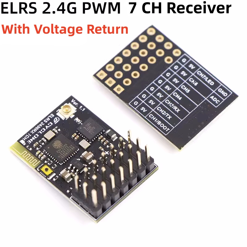 ELRS 2.4G PWM 7CH 6CH CRSF Rec - Drone Rc Quadcopter Controller recension och pris