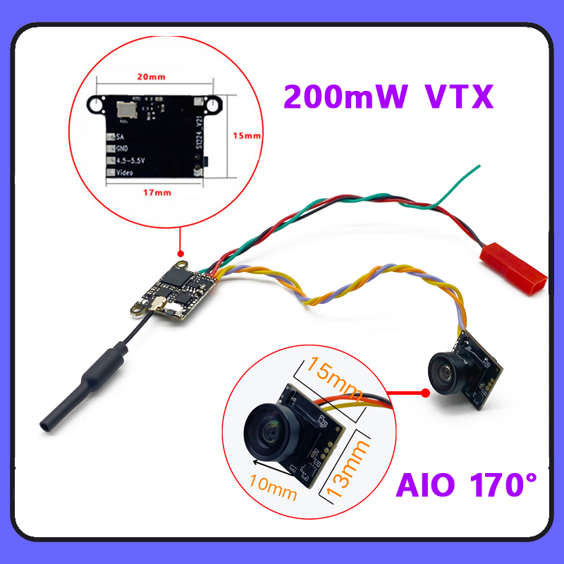 SLONWAKE 5.8G 1200TVL FPV Came - Drone With Rc Controller recension och pris