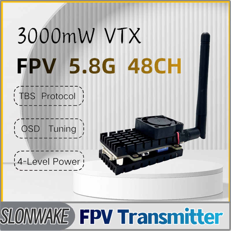 SLONWAKE 5.8G 3000mW Simulatio - Drone With Rc Controller recension och pris