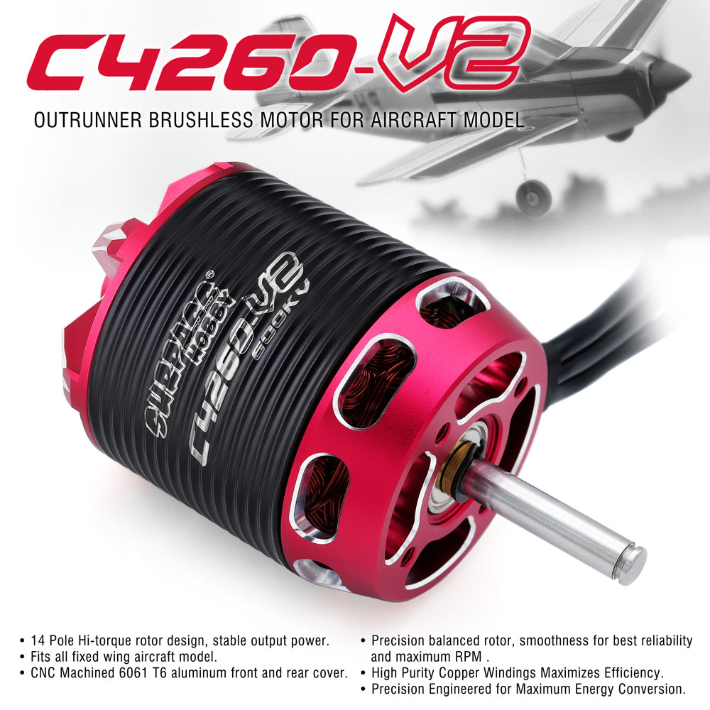 SURPASS HOBBY C4240 750KV/850K - Drone Rc Jet recension och pris