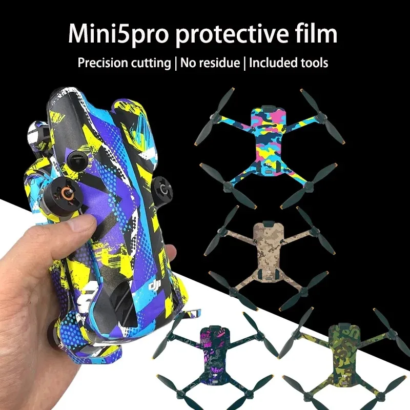 For DJI Mini 5pro Drone Decals - Drone Dji Rc N3 recension och pris
